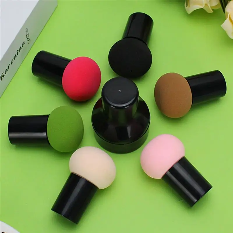 3 шт. косметическая пудра для макияжа с грибами спонж жидкого крема косметический