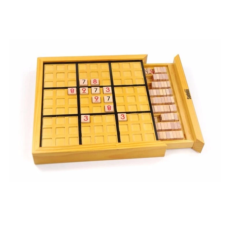 Sucio Alegre Auto Sudoku clásico de madera, juego de escritorio, ajedrez de memoria, juego de  rompecabezas, juguetes educativos de matemáticas, regalo de  cumpleaños|Rompecabezas| - AliExpress