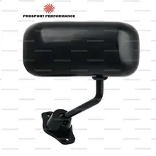 Боковые зеркала заднего вида авто F1 стиль на металлическом кронштейне тюнинг стайлинг гоночное экстерьер 1 к-т (2шт)