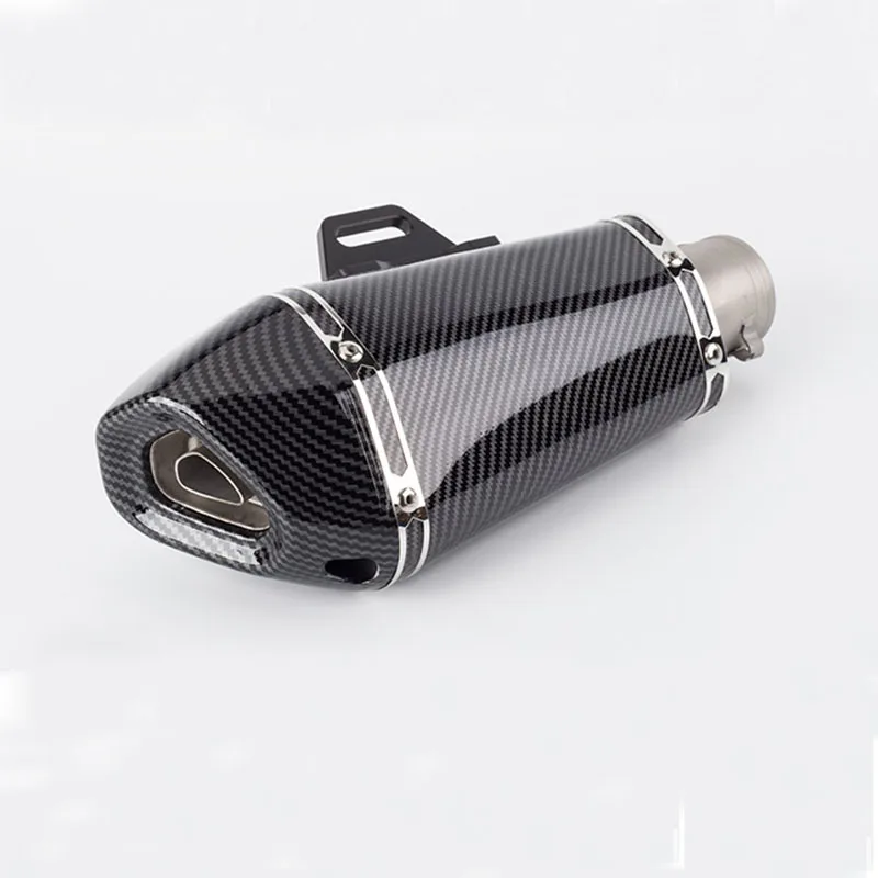 51 мм мото rcycle выхлопная труба akrapovic глушитель выброса выхлопных газов мото с DB killer для Z250 CBR500RR Z900 ZX6R moto cross