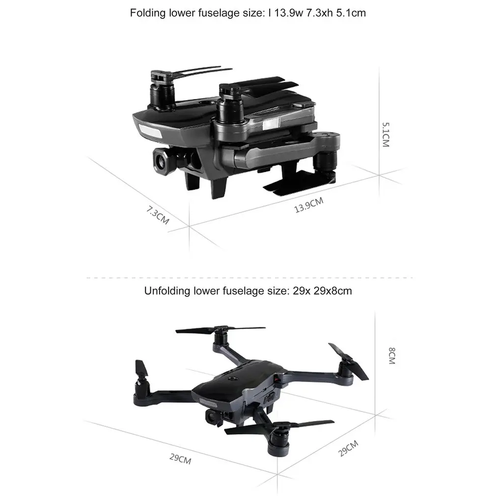 CG033 бесщеточный двигатель gps FPV RC Дрон с 4K HD WiFi карданный камера RC вертолет складной самолет gps Дрон