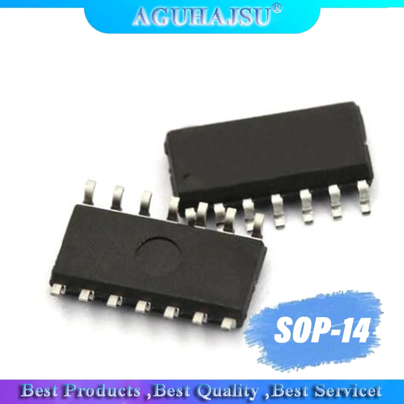 10 шт./лот 74HCU04 74HCU04D SN74HCU04DR SOP-14 molewei logic ps новый оригинальный | Электронные