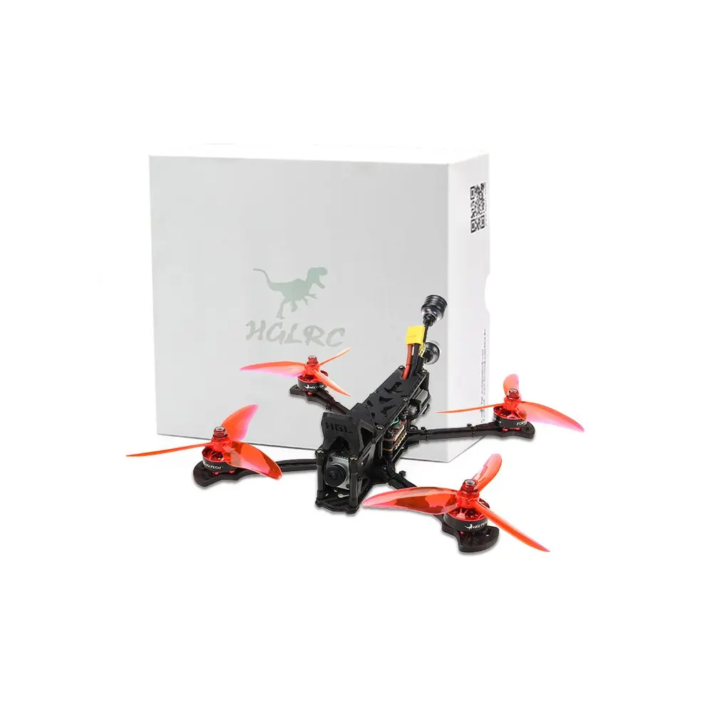 

HGLRC Sector 5inch 4S 6S V2 F7 Dual Flight Control 60A 4in1 ESC 2306 Motor FPV Racing Drone BNF PNP Aircraft Multirotor Model