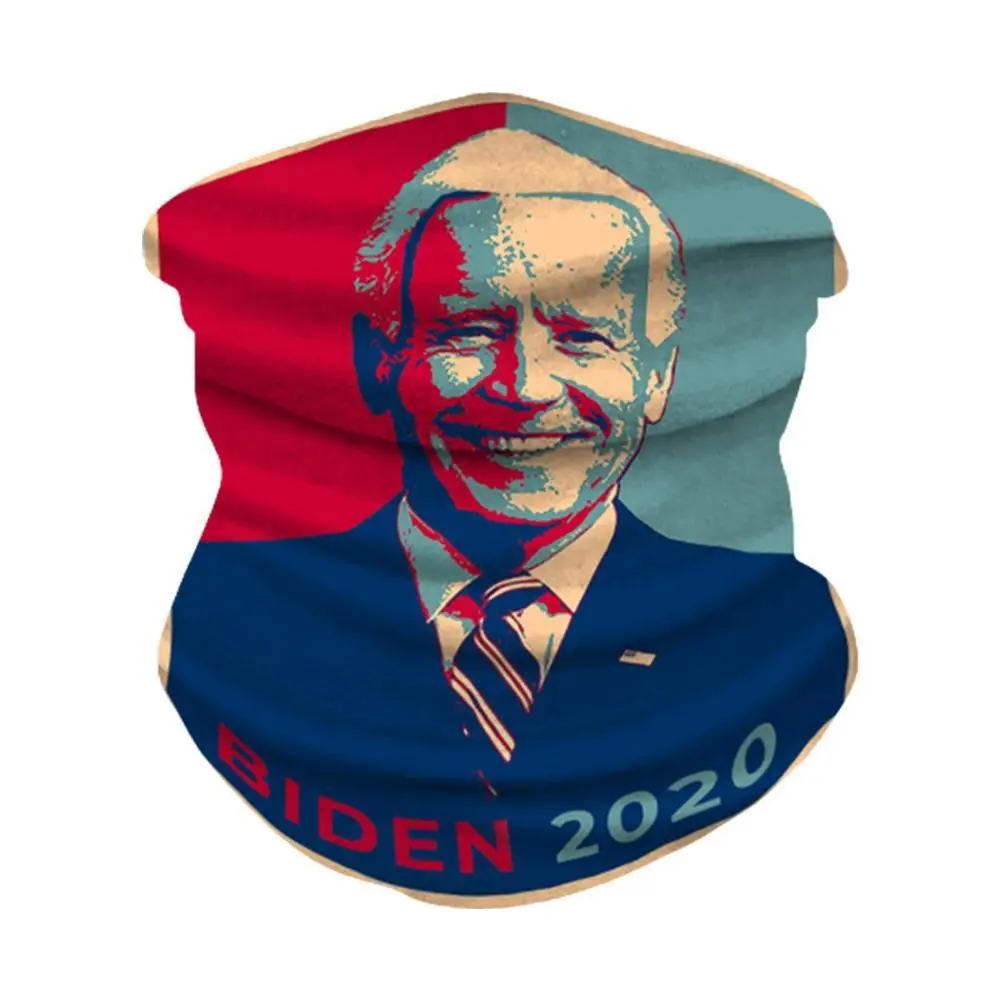 

Byedon-Bye , Bye Donald Trump-Donkey Kick-Round Cycling Face Scarf Headwear Neck Motorcycle Warmer Biden Joe Mask Washable O2P4