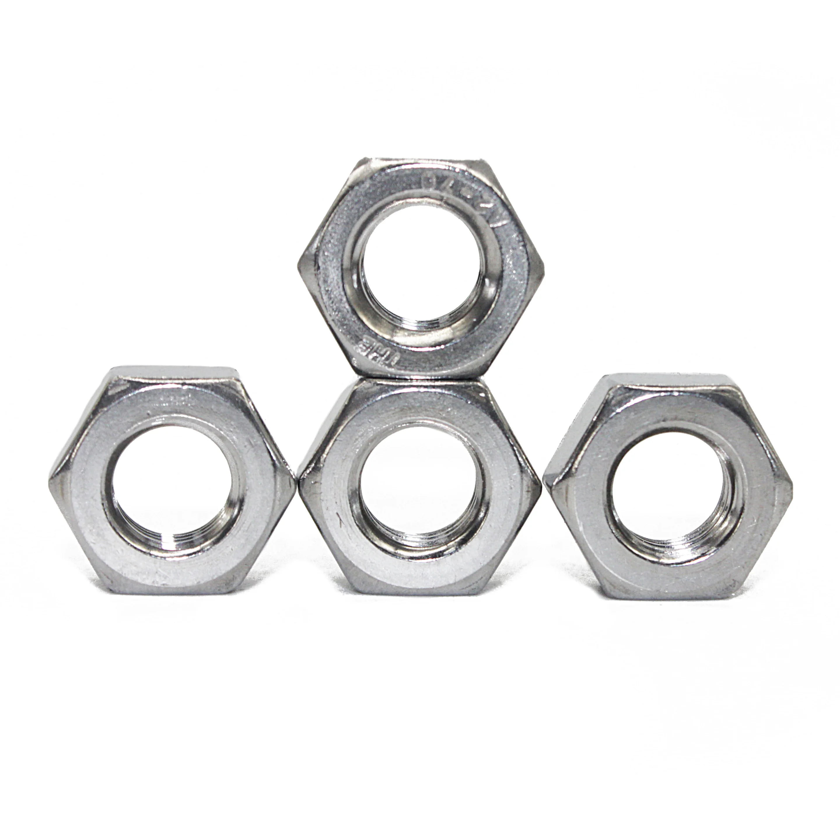 

Hex Nut 100pcs 6-32 Thread Size,18-8 Stainless Steel