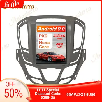 

4G SIM Tesla Style Android 9.0 Car Player GPS Navigation For Opel Insignia 2014-18 Stereo Head Unit Multimedia Player Auto Radio
