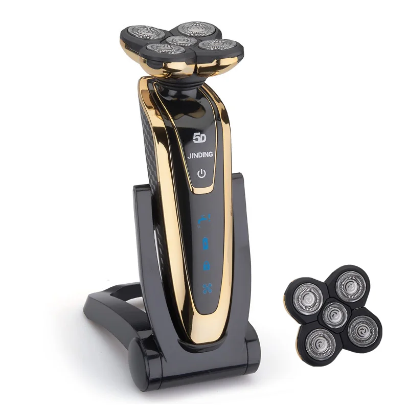 Billige 5D Rasierer für Männer Elektrische Rasierer Elektrischen Rasierer Wiederaufladbare männer Rasieren Maschine Wasserdichte Bart Rasierer Drahtlose Verwenden 35D