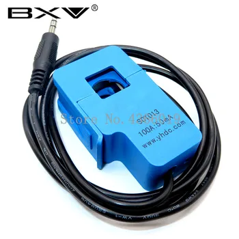 

1PCS Non-invasive Split Core Current Transformer AC current sensor 100A SCT-013-000