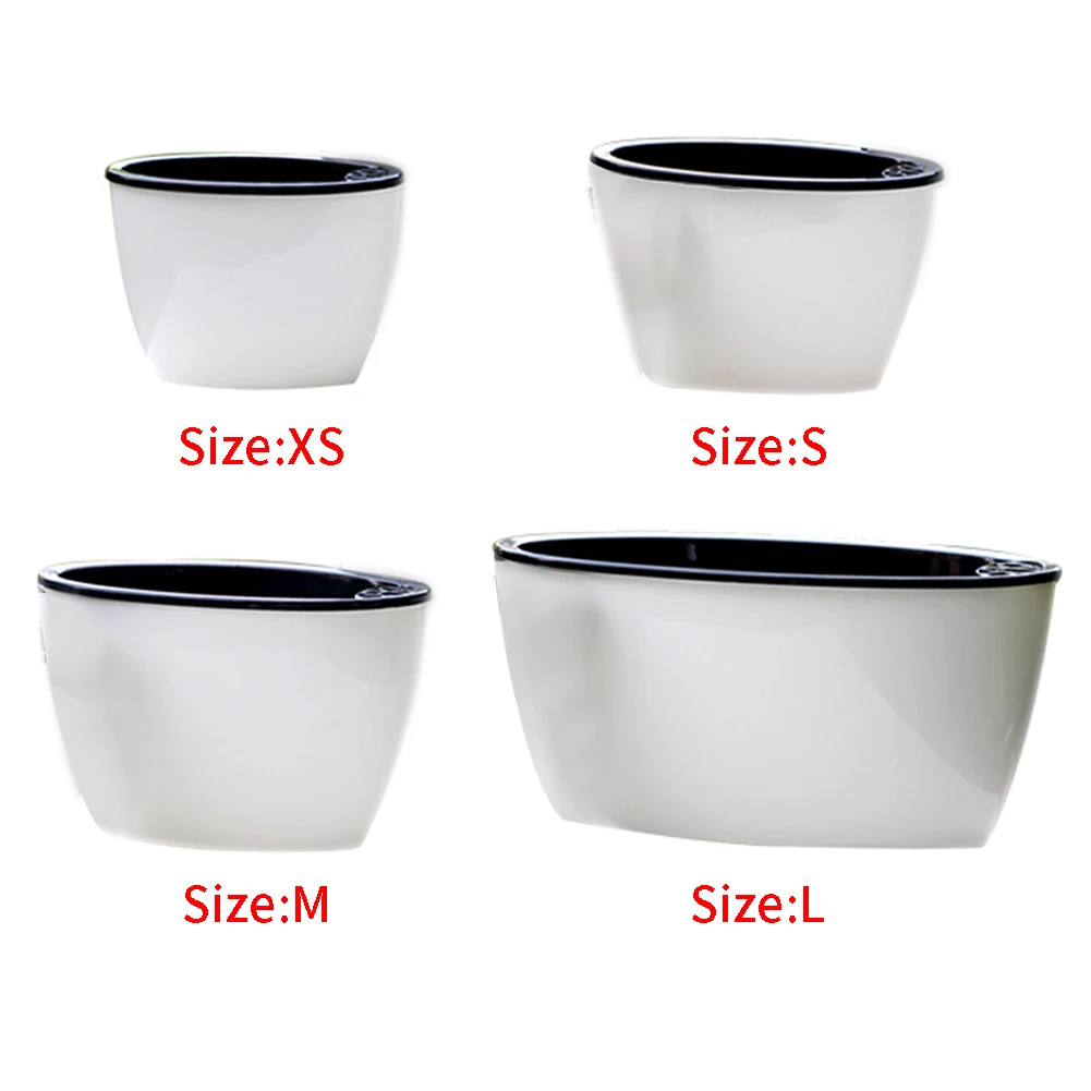 Lawn Courtyard Simple Garden Easy Apply Desktop Self-watering Oval Planting Wall Hanging Home Flowerpot Multifunction Practical