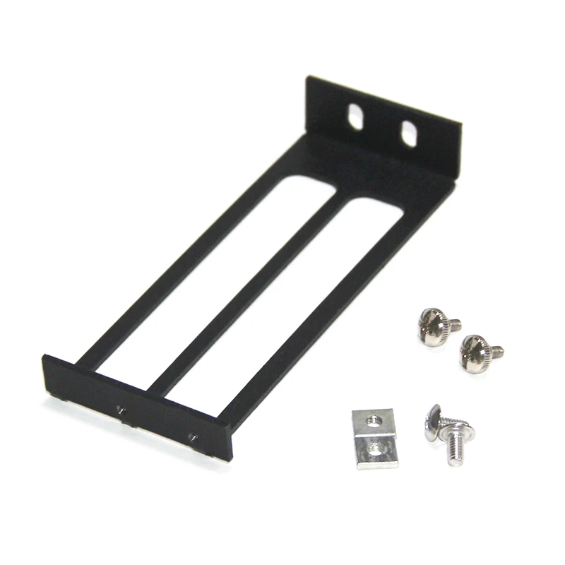 Placa Gráfica do Chassi do Desktop Defletor C-tipo Placa Gráfica Suporte de Fixação Dupla-furo Liga de Alumínio Faça Você Mesmo Gpu Suporte com Parafusos - Imagem 4