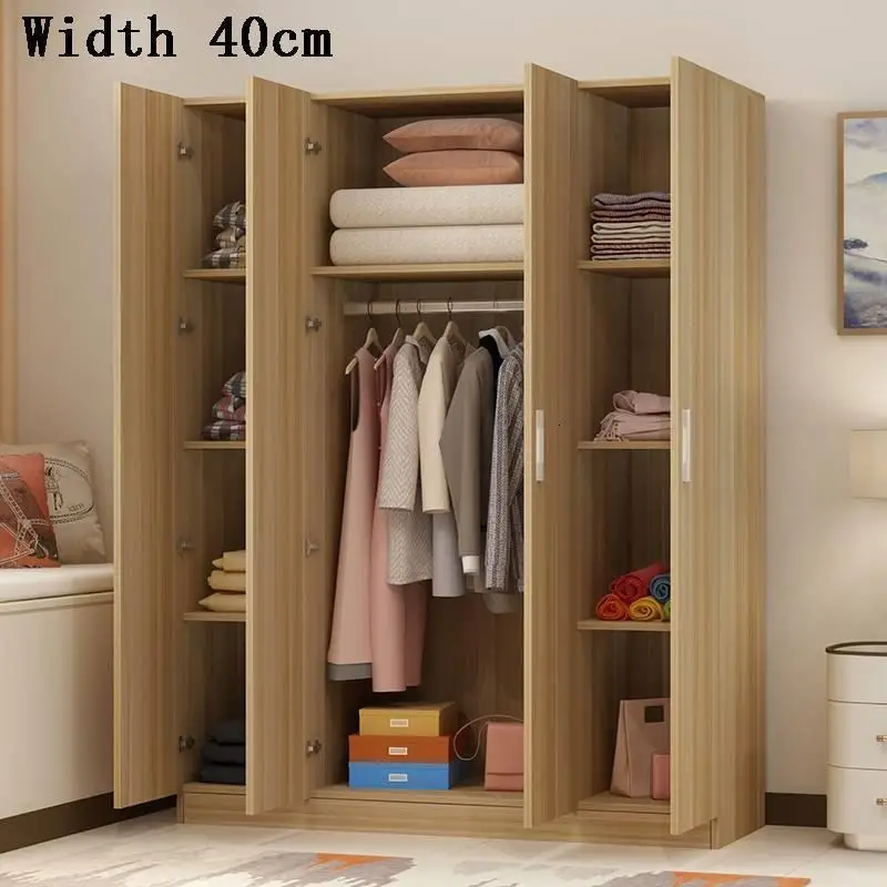 Armario Mobile Per La Casa Madera Kast Meuble Range Lemari Pakaian деревянная мебель для спальни шкаф гардероб - Цвет: MODEL O