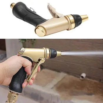 

All Copper Metal High-pressure Water Gun New High-pressure Spray Wash Water Gun