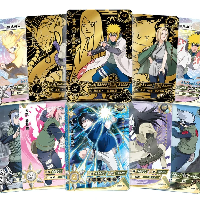 Bandai Naruto Cards Jeux Toy Anime Boruto Sakura Haruno Tarjetas Jogos Game  Collection Card Hobbies Gift