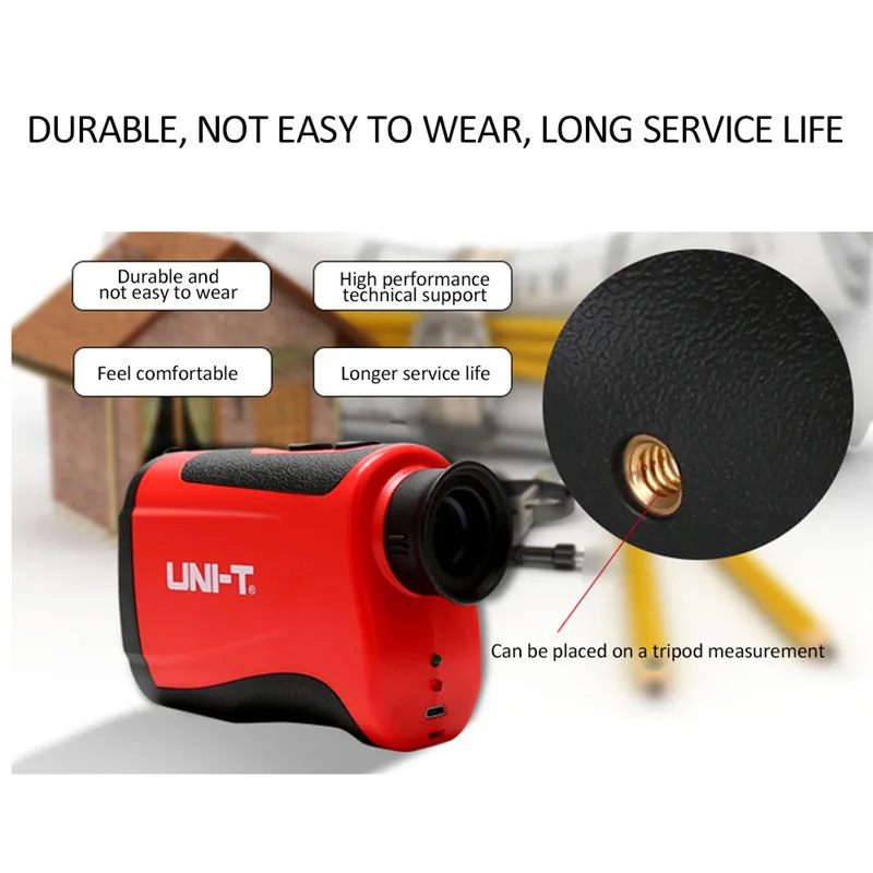 Uni-t 600 м 800 м 1000 м 1200 м 1500 м лазерный дальномер для гольфа LM600 лазерный телескоп с дальномером измеритель расстояния угол высоты