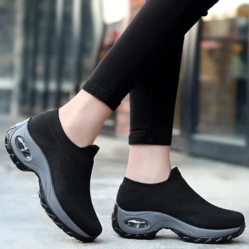 

Women Shoes Outdoor Walking Cushioning Breathable Sports Shoes YS-BUY