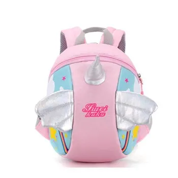 

Unisex 3D Cute Animal Unicorn Backpack children School Bags Boys&Girls Cartoon 2-5Years An-ti Lost Baby Kids Mochila Escolar