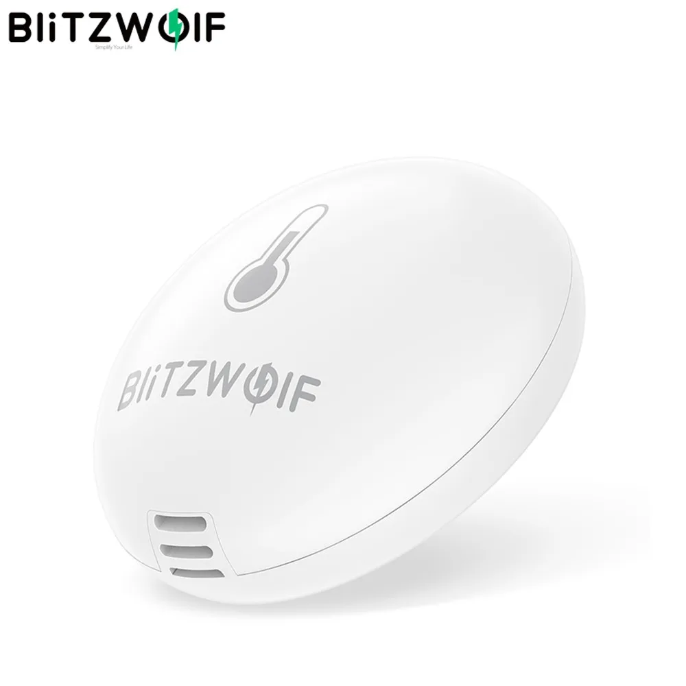 BlitzWolf  Wireless Zigbee Temperature & Humidity Sensor Thermometer Hygrometer Smart Detector APP Remote Smart Home Control
