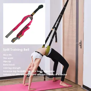 

Door Split Flexibility Yoga Belts Hot Selling Multi-function Safety Durable Ballet Band Exercise Back Bend Leg Stretcher Belt