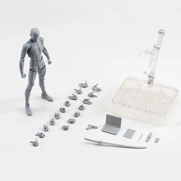 13-14 см SHF SHFiguarts Body Kun/Body Chan Archetype HE/SHE Ver ПВХ фигурка манекен Коллекционная модель игрушки куклы дети - Color: 04