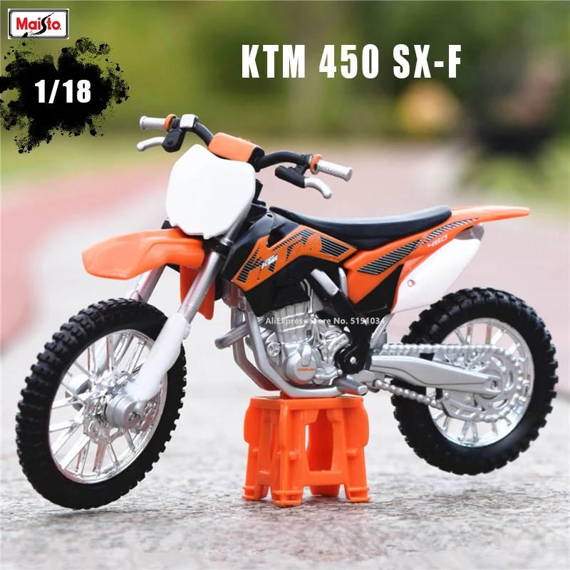 16€14 sur Jouet Moto Miniature Maisto KTM 450EXC 1/18 Orange Modèle Réduit  - Modèle réduit - Achat & prix