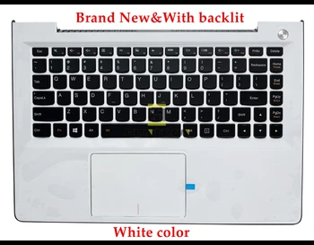 

Original New for Lenovo 500s-13ISK U31-70 300S-13ISK laptop keyboard assemebly Plamrest touchpad US Layout with backlit Tested