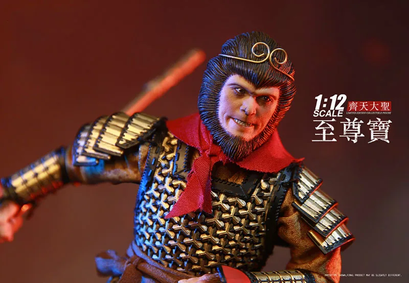 Коллекционная модель 1/12, китайская Одиссея, LT-002, ZhiZunbao, Король обезьян, фигурка, модель для фанатов, подарки