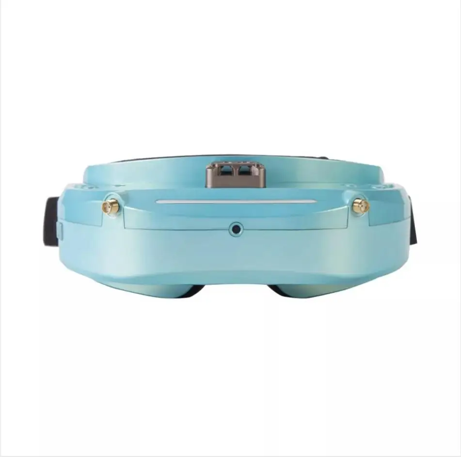 RCtown Skyzone SKY03O светодиодный 5,8 ГГц 48CH разнообразие FPV очки поддержка OSD DVR, HDMI с головным трекером вентилятор светодиодный для RC гоночного дрона - Цвет: Light blue