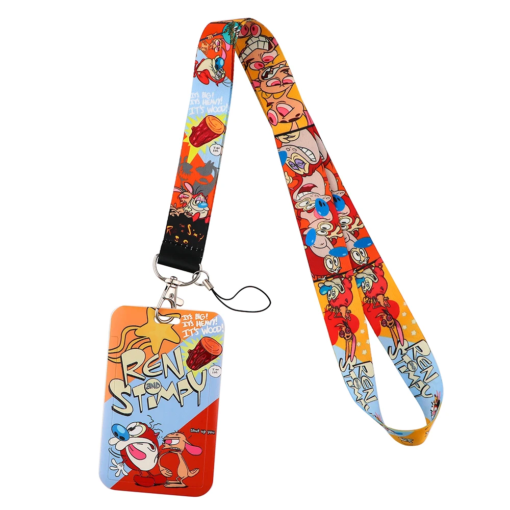 

Flyingbee X2299 Cartoon Show Personality ID Card Holder Bus Card Holder Staff Card Lanyard For Keys Phone DIY Hang Rope