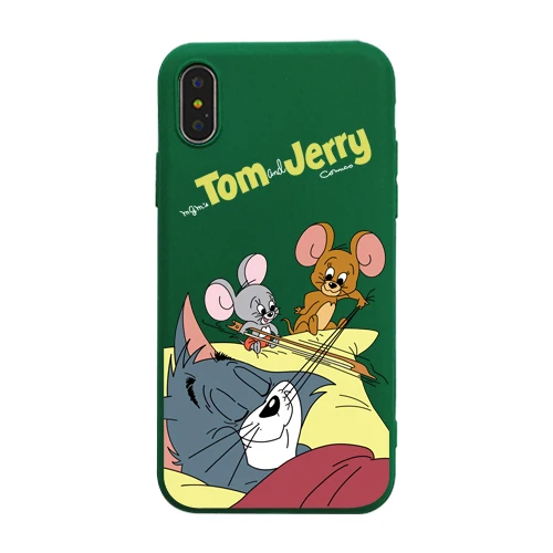 6 Милый чехол с мультяшной мышкой для iPhone 11 Pro X XS MAX XR 6 S чехол силиконовый Etui Coque для iPhone 6 6 S 7 8 Plus чехол для телефона - Цвет: 6
