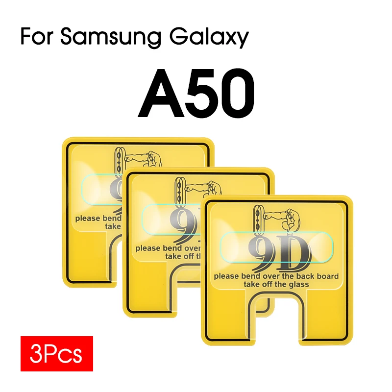 3 шт. 9D Камера объектив пленка для samsung Galaxy A70 A60 A50 A40 A30 A20 A10 A30S A50S A20E M20 A7 A9 S10 S9 плюс S8 Примечание; большие размеры 9, 10 - Цвет: 3PCS