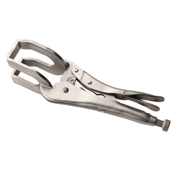 

Wear Resistant Welding Pliers Adjustable Jaws Home Improvement Vise Steel Clamp Hand Tool U Shaped Multifunction Riveting