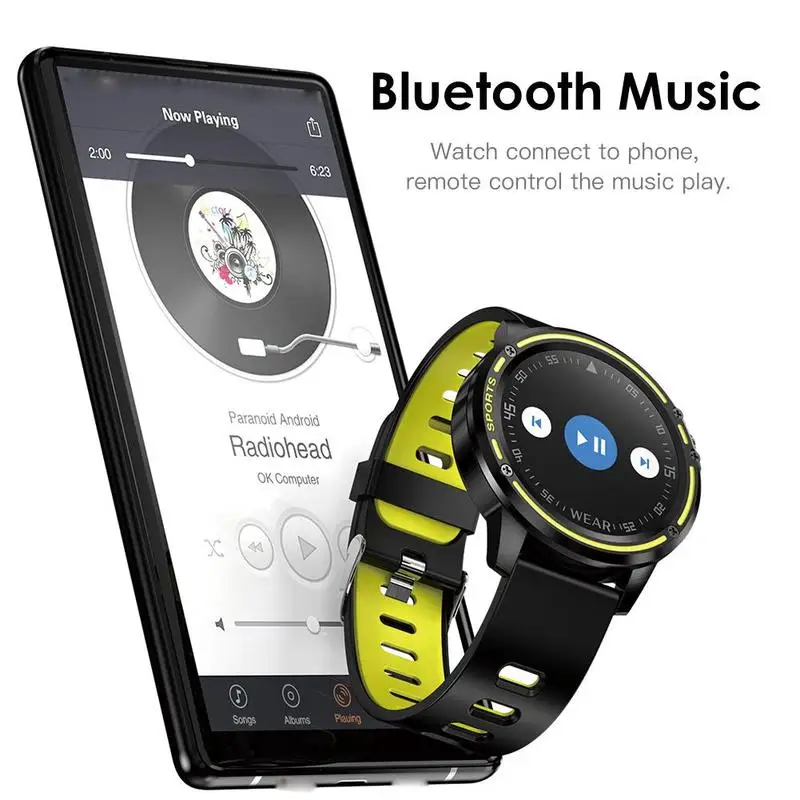 L8 smart watch Smart Bracelet Ip68 Waterproof Heart Smart Huawei Screen Remind Rate Round Color For Xiaomi Watch Smartwatch K9X7