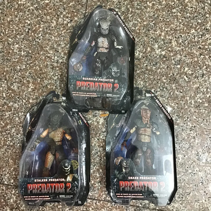 Фигурка Neca Predator Alien 2 хранитель змея сталкер хищник экшн-фигурки Коллекционная