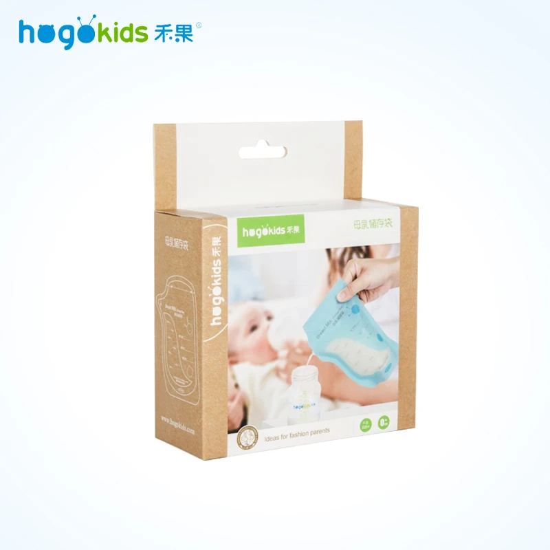 Hogokids, 30 шт, детские пакеты для хранения грудного молока, 200 мл, без бисфенола, морозильная камера, пакеты для кормления, безопасные мешки для грудного молока