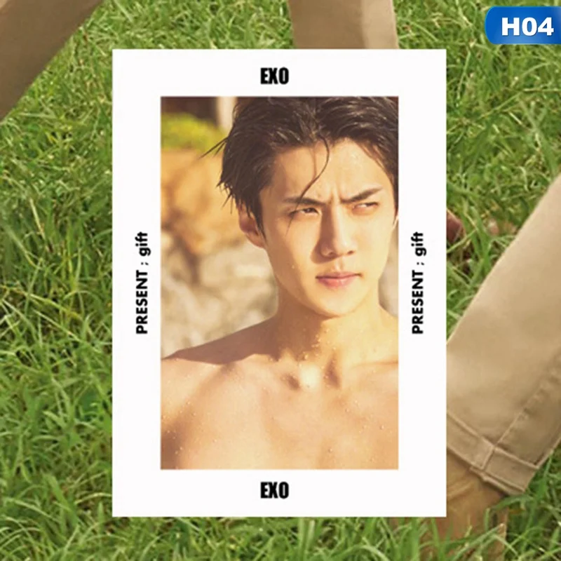 Альбом KPOP EXO самодельный бумажный ЛОМО карта фото карта Плакат Фотокарта вентиляторы подарки коллекция Канцелярский набор