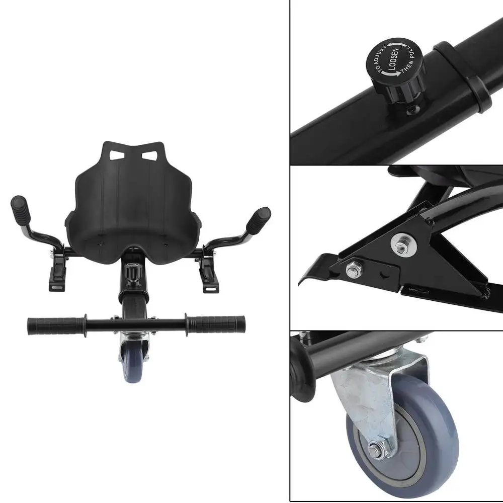 

6.5/8/10 Inch Cart Seat Shock Absorb Adult Children Karting Bracket For Self Balancing Electric Scooters Hoverboard Accessorie