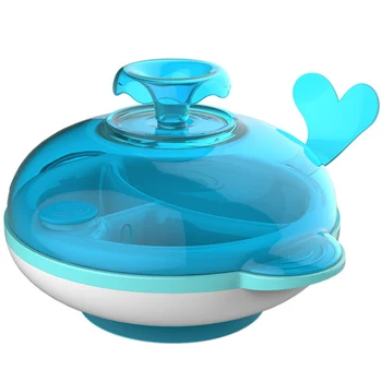 

Baby Feeding Bowl Plates Keep Food Warm Suction Bowls Children Eating Tableware for Children Feeding Container