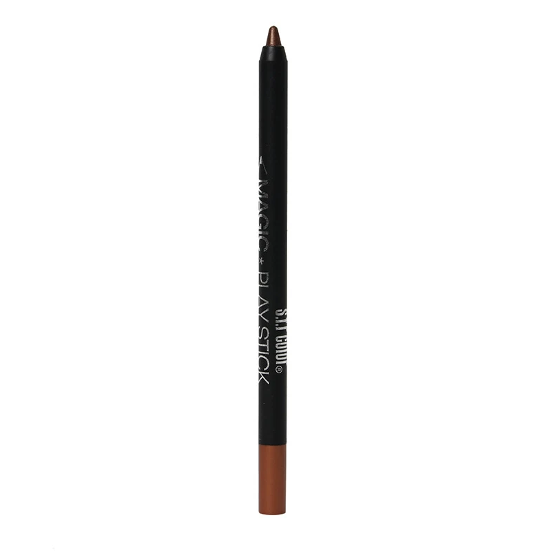 12 цветов перламутровая подводка для глаз водостойкая стойкая корректирующий карандаш тени для век ручка-лайнер с шелковым эффектом косметика для глаз макияж TSLM2