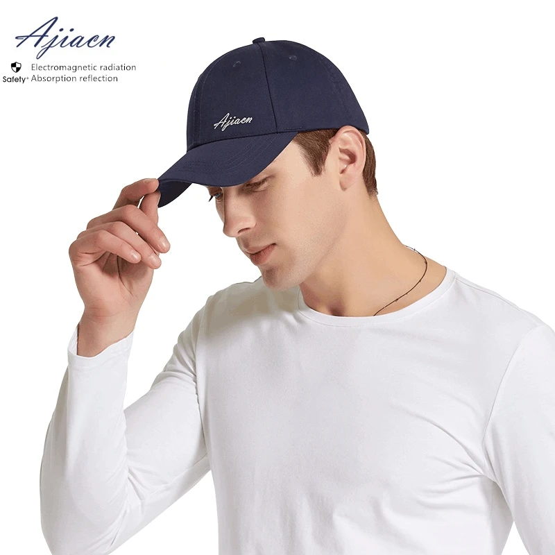 

Ajiacn Genuine Electromagnetic radiation protective cap WIFI, mobile phone, computer, TV EMF shielding unisex hat