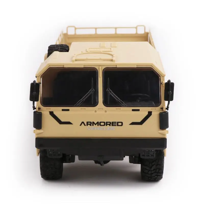 Q64 1/16 2 4G 6WD Радиоуправляемый автомобиль военный грузовик внедорожник гусеничная