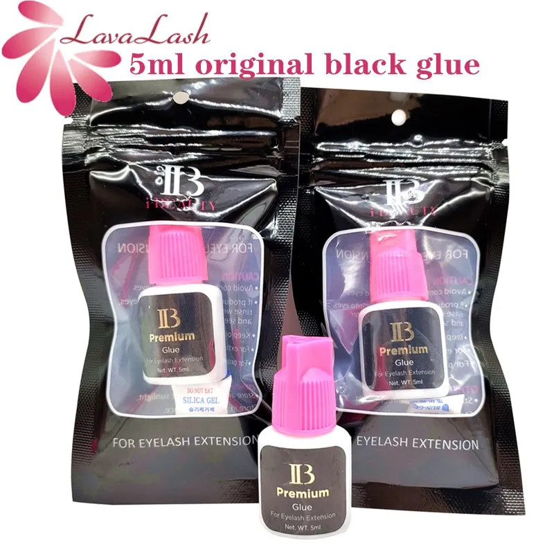5ml IB Premium Glue For Eyelash Extension Drying time 5-7s Lasting 3 weeks Pink cap False lash glue Beauty Makeup Tools Shop | Красота и