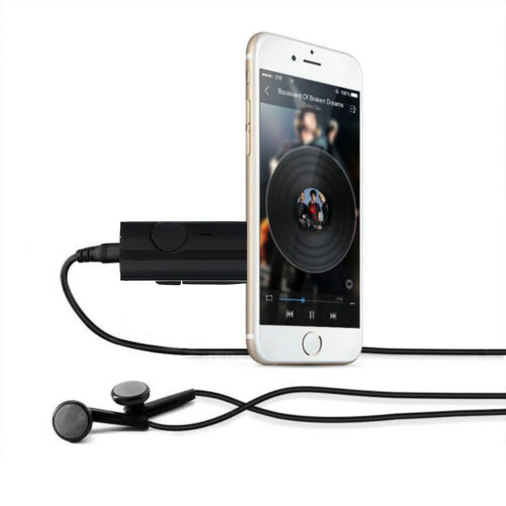 OMESHIN 3,5 мм разъем Bluetooth беспроводной автомобильный комплект Hands free AUX аудио приемник адаптер авто комплект для динамика Bluetooth стерео автомобиля