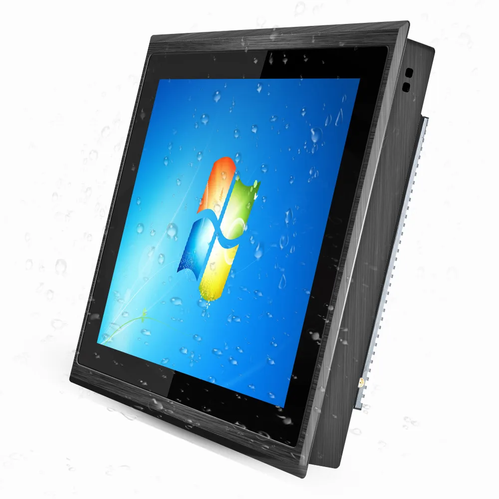 12 15 17 inch touch screen fanless J1900 i3 i5 i7 industrial tablet pc enlarge