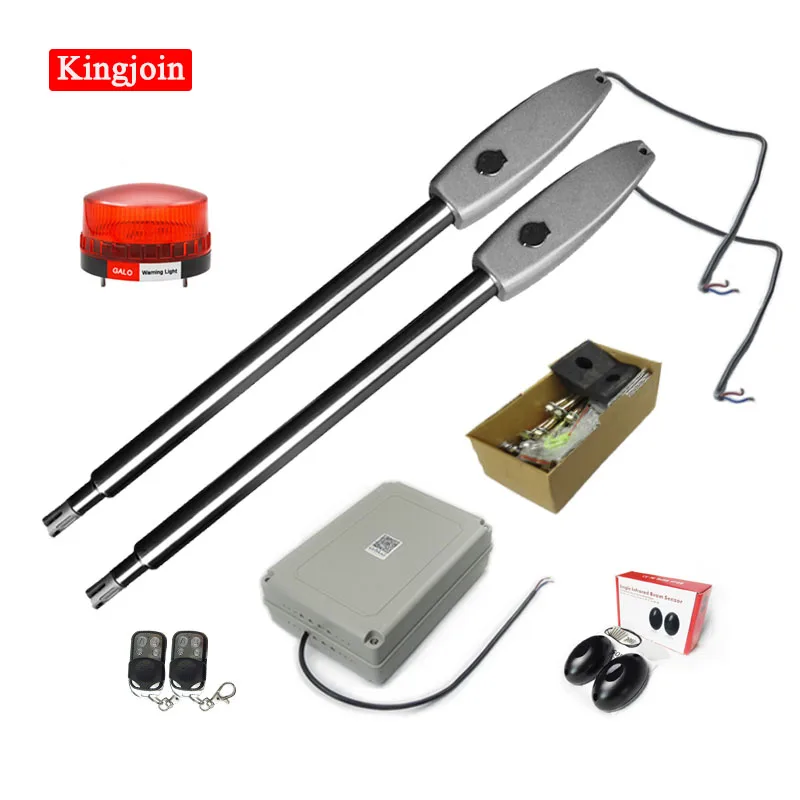 

KINGJOIN Duel Gate Opener PKMC022 Heavy-Duty Dual Automatic Gate Opener Kit for Wide Swing Gates Up to 20 Feet