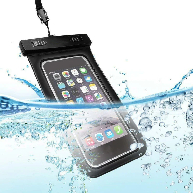 

Underwater Waterproof Phone Case Pouch Dust Proof Dry Bag Universal