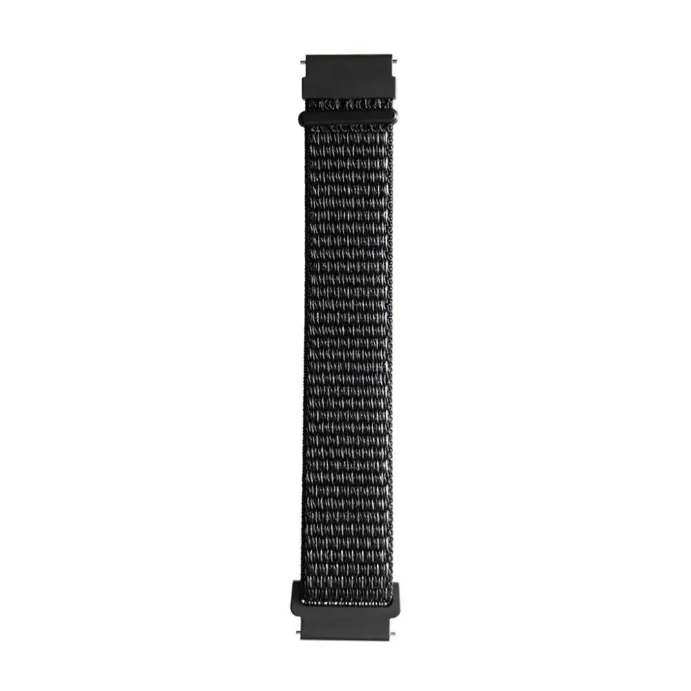 Нейлоновый переплет ремешок для часов 22 мм для AMAZFIT GTR Watch 47 мм/для ticwatch E2/S2 Смарт-часы аксессуары#731