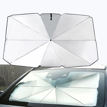 

S L Size Foldable Car Windshield Sunshade Front Window Cover Visor Sun Shade Umbrella New parasol coche parabrisas delantero