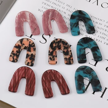 

Spring Japanese Korean Online Celebrity Fashion Import Cellulose Acetate Sheet Accessories DIY Jewelry Earrings Jewelry Material