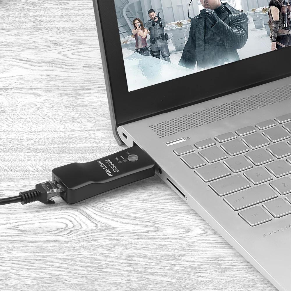 Kebidu Mini Wireless 300Mbps TV Network Wifi EP 2911 Adapter WPS Wi Fi ретранслятор сетевой кабель для Samsung LG Sony