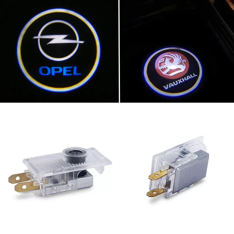 2 шт. светодиодный проектор логотипа для Opel Insignia Vauxhall, приветственный дверной лазерный светильник, теневой светильник, лампочки